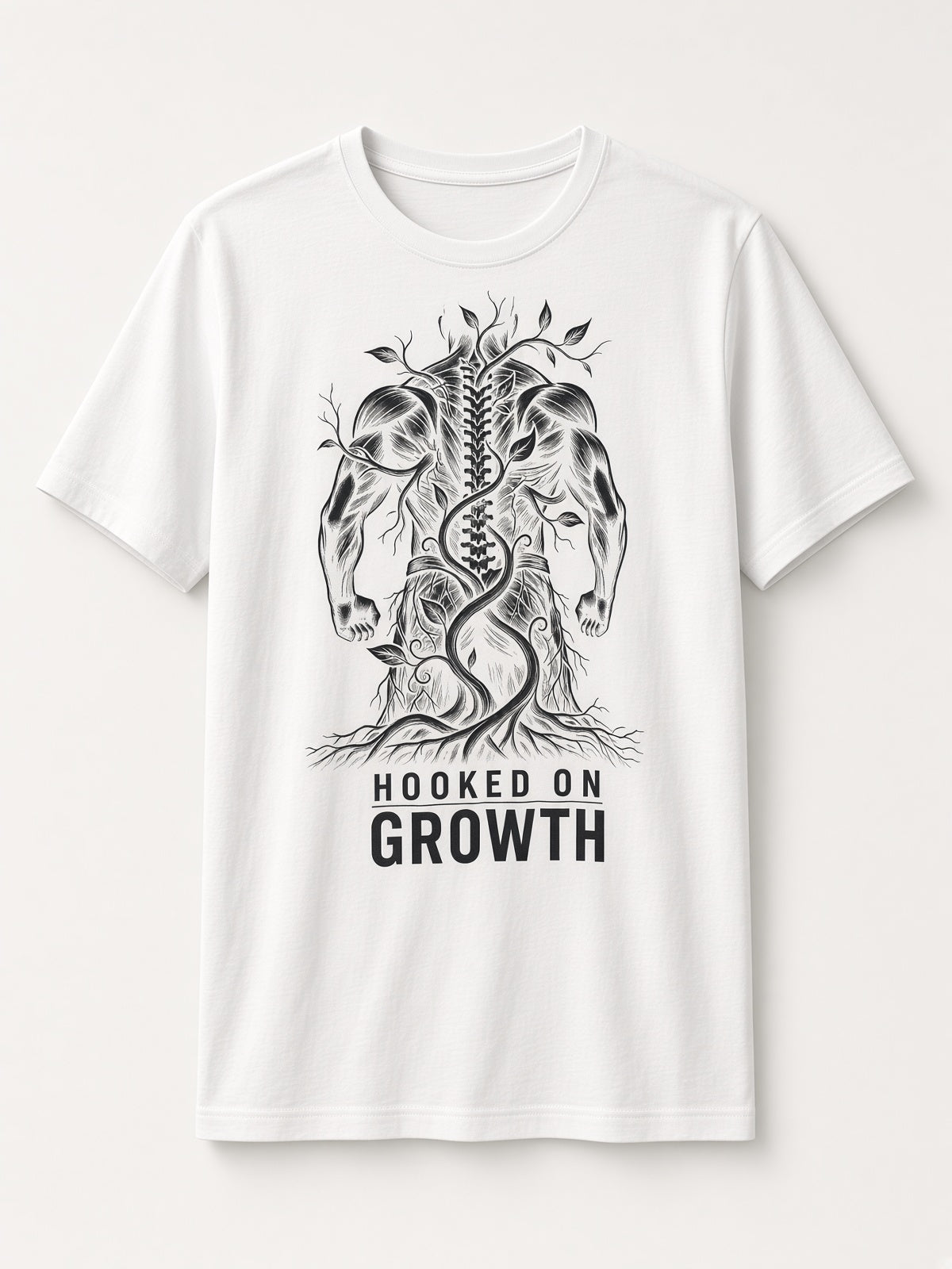 Hooked On Growth Signature Tee