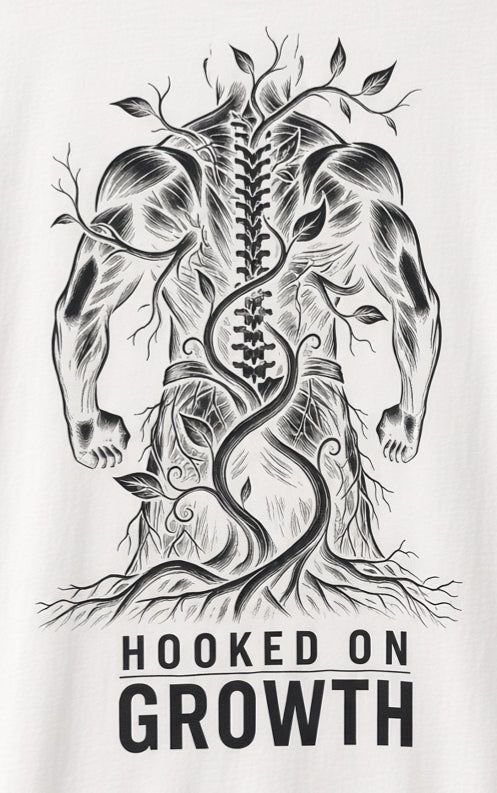 Hooked On Growth Signature Tee