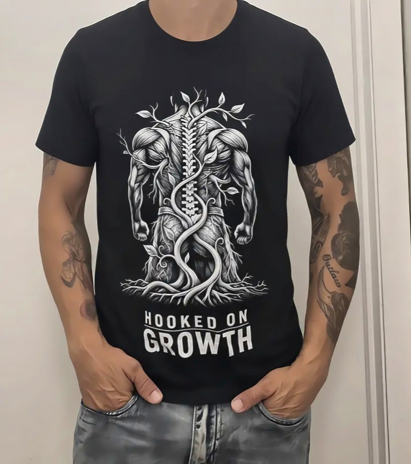 Hooked On Growth Signature Tee