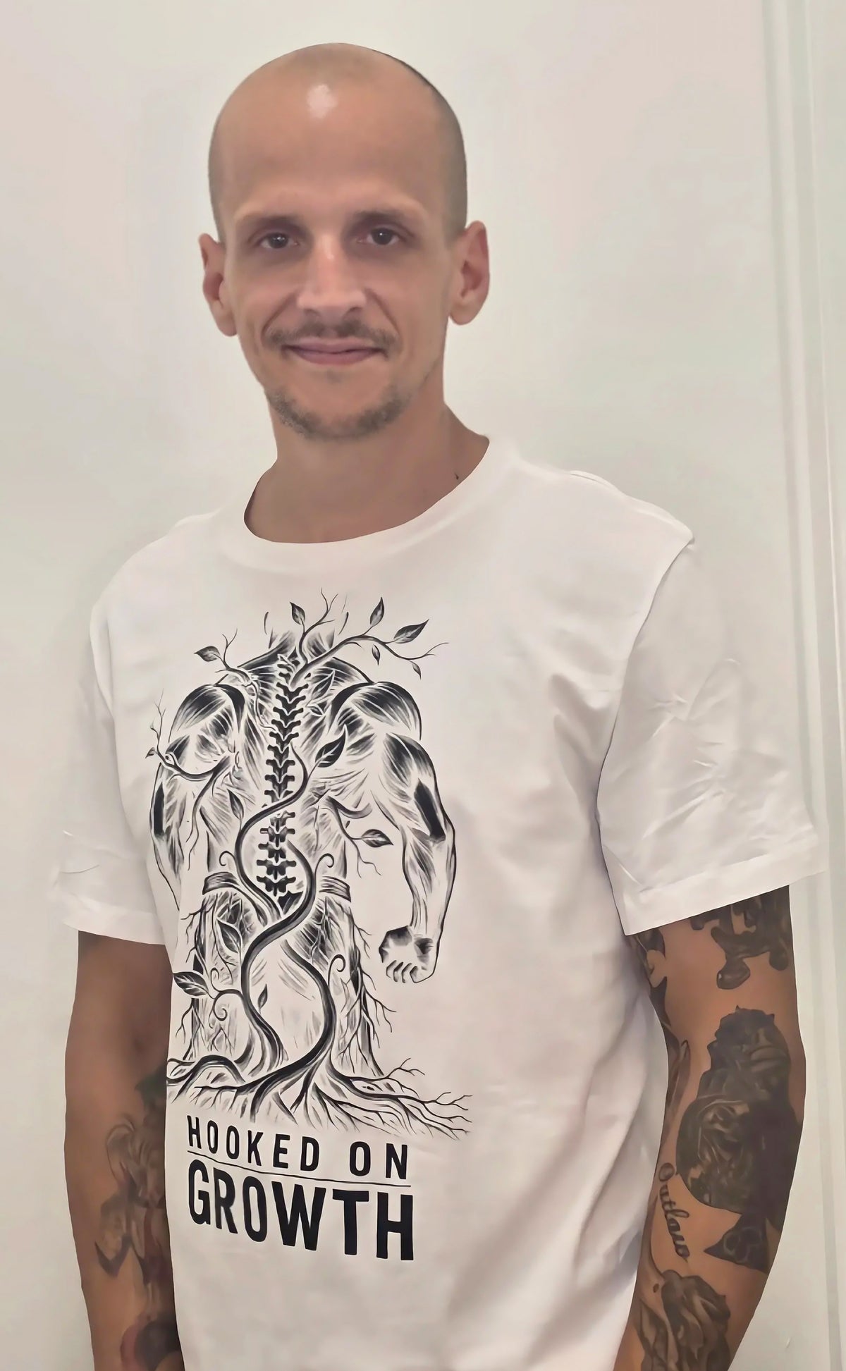 Hooked On Growth Signature Tee