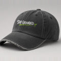 Stay Grounded Washed Cap in Washed Charcoal