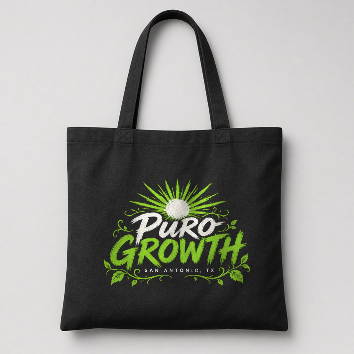 Puro Growth Tote in Black