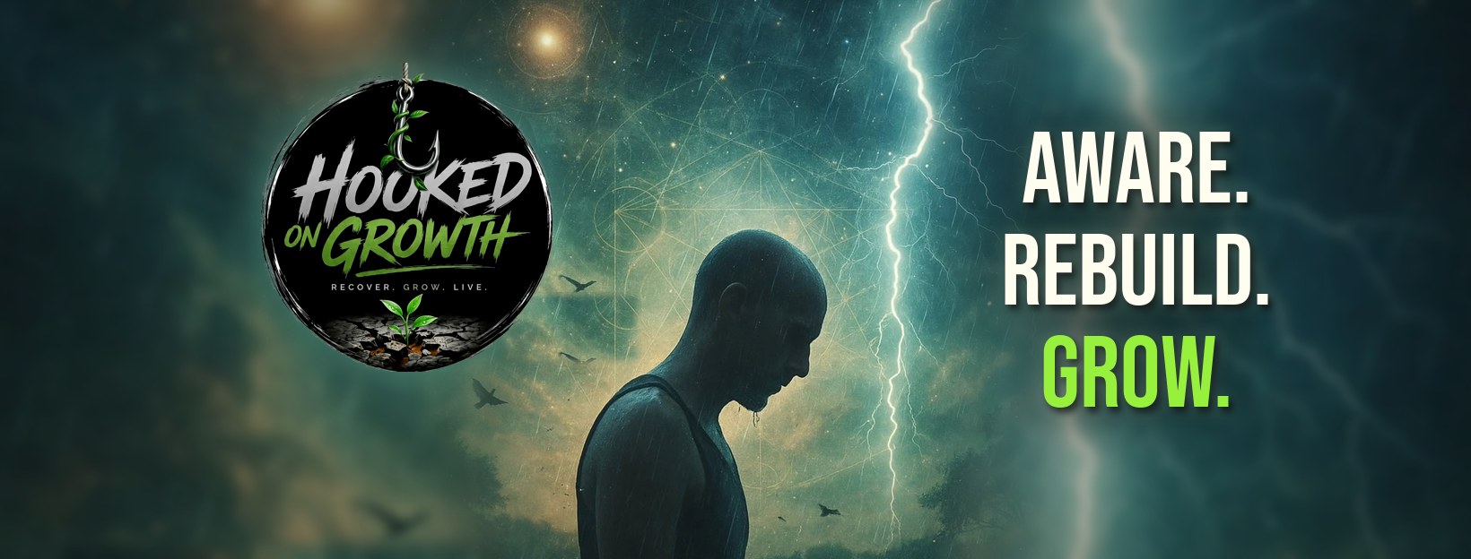Hooked on Growth: Aware. Rebuild. Grow.